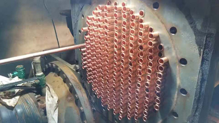 11：機組蒸發器現場更換銅管